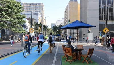 Movilizaci&oacute;n hist&oacute;rica de bicicletas en D&iacute;a sin Carro y sin Moto