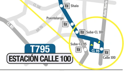 Servicio urbano T795 extiende su recorrido
