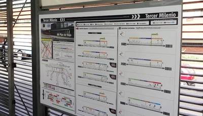 Por intervenci&oacute;n de la malla vial, se cerrar&aacute; de manera temporal la estaci&oacute;n Tercer Milenio en el sentido Norte Sur 