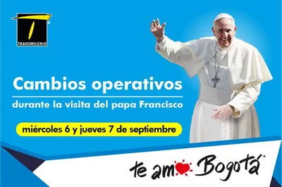 Conoce las novedades del Sistema durante la visita del papa