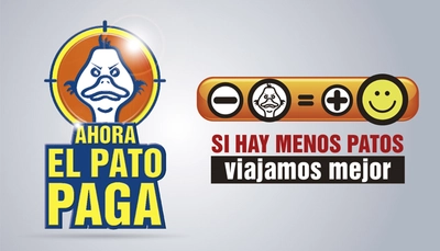 El pato regresa para contarnos lo que ahora le va a pasar a los colados  en TransMilenio 