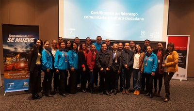 TransMilenio promueve el liderazgo y la Cultura en las Localidades