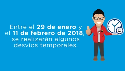 &iexcl;Atenci&oacute;n! Desv&iacute;os temporales de algunos servicios de TransMilenio