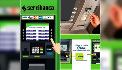 Recarga de tarjetas tullave en cajeros de Servibanca