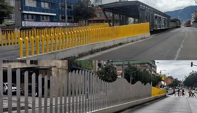 Bajan atropellamientos con cierres perimetrales de TransMilenio