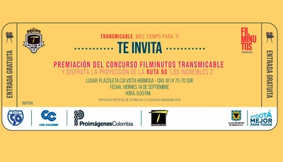 &iquest;Cu&aacute;les son los ganadores del Premio Filminutos TransMiCable?