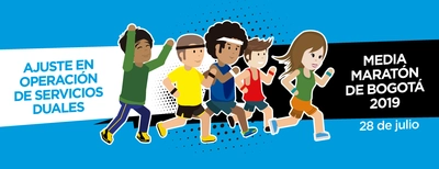 Conozca los cambios que tendr&aacute; el Sistema por la Media Marat&oacute;n de Bogot&aacute;