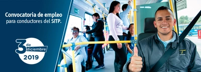 Convocatoria de empleo para conductores del SITP