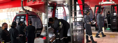 En TransMiCable también se intensifican medidas por COVID-19