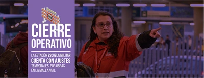 Estaci&oacute;n Escuela Militar tendr&aacute; cierre temporal en uno de sus vagones