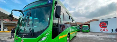 Bogot&aacute; le da la bienvenida a la primera flota de buses el&eacute;ctricos