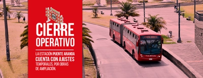 Ajustes temporales en la estaci&oacute;n de Puente Aranda