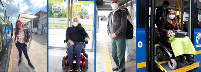 TransMilenio conmemor&oacute; el mes de la Discapacidad promoviendo un Sistema accesible e incluyente