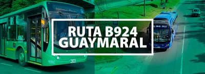 El servicio alimentador B924 Guaymaral adiciona nuevas paradas