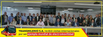 TRANSMILENIO S.A., referente mundial en electromovilidad