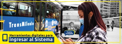 Con herramientas digitales facilitamos el acceso de la ciudadan&iacute;a a TransMilenio