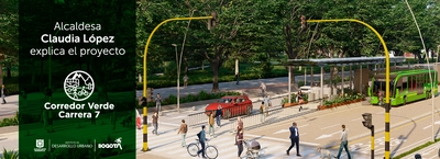 Corredor Verde Séptima: una obra crucial para cerca de 2 millones de bogotanos