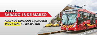 Se reorganizan puntos de paradas en estaciones y portales de TransMilenio