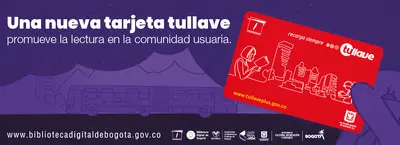 Tarjeta conmemorativa Tullave permitirá acceder a más de 3 millones de contenidos digitales de BliblioRed