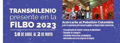 TransMilenio presente en la Feria del Libro &iexcl;ven y visitanos!