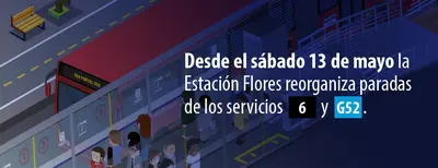 Estaci&oacute;n Flores reorganiza sus paradas