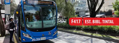 Nuevo servicio zonal F417 Estaci&oacute;n Biblioteca El Tintal