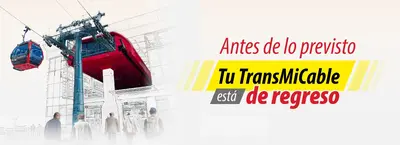 Antes de lo previsto, TransMiCable reabre sus puertas