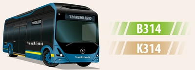 Ruta zonal B314 El Codito - K314 Fontib&oacute;n Refugio modifica su operaci&oacute;n