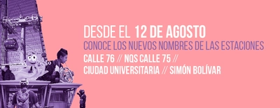 Nuevos nombres en la estaciones del Sistema