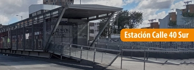 Vagones de la estaci&oacute;n Calle 40 Sur cerraran temporalmente