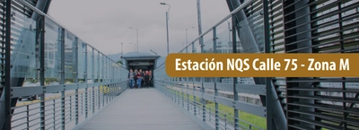 Vag&oacute;n de la estaci&oacute;n NQS Calle 75 - Zona M modifica su operaci&oacute;n