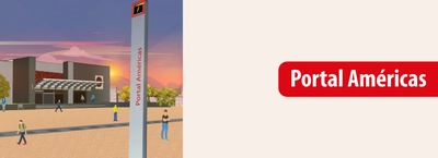 Cierre de uno de los accesos en el Portal Am&eacute;ricas