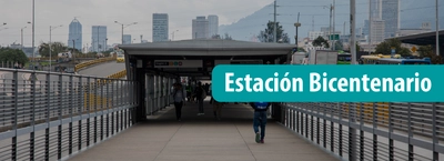 Cierre de uno de los accesos en la estaci&oacute;n Bicentenario