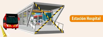 Estaci&oacute;n Hospital tendr&aacute; cierre en uno de sus vagones