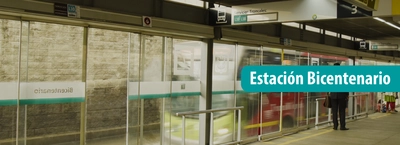 Cambios operacionales en la estaci&oacute;n Bicentenario