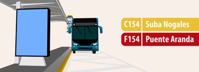 Cambios de horarios de operaci&oacute;n de las rutas C154 - F154