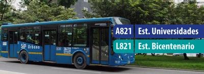 Servicio A821 - L821 modifica su operaci&oacute;n en Los Laches