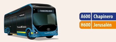 Servicio zonal A600 - H600 modifica su recorrido en el Olaya