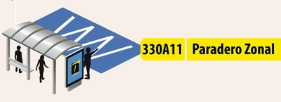 Paradero 330A11 de la localidad de Ciudad Bol&iacute;var cambia de ubicaci&oacute;n