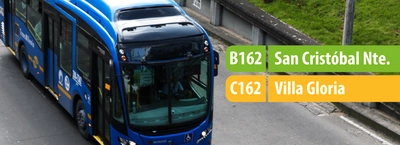 Servicio zonal B162 - C162 modifica su operaci&oacute;n en Tibabuyes