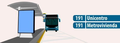Servicio TransMiZonal 191 Unicentro - Metrovivienda modifica su operaci&oacute;n