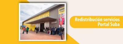 Servicios troncales del Portal Suba redistribuyen sus paradas