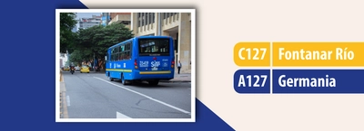 TransMiZonal C127 - A127 Germania modifica su operación