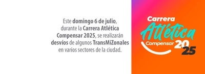 Desvíos TransMiZonales por carrera de Compensar