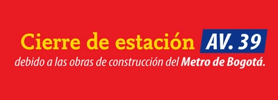 TransMilenio presenta 50 rutas alternativas debido al cierre de la estación Avenida 39
