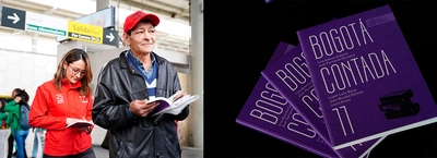 Bogotá celebra su cumpleaños 487 con entrega masiva de Libro al Viento en TransMi