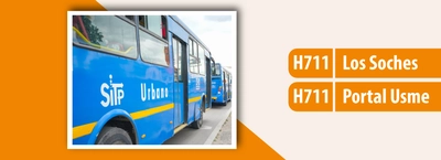 Servicio TransMiZonal H711 Los Soches - Portal Usme modifica su operación