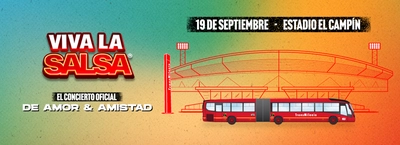 Bogotá te acompaña antes y después del concierto Viva la Salsa