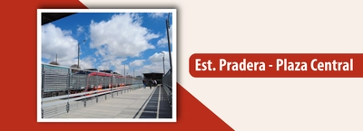 Estación Pradera - Plaza Central retoma su operación habitual