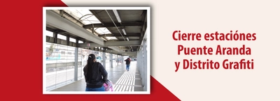 Estaciones Distrito Grafiti y Puente Aranda cierran un par de horas por implosión de puentes